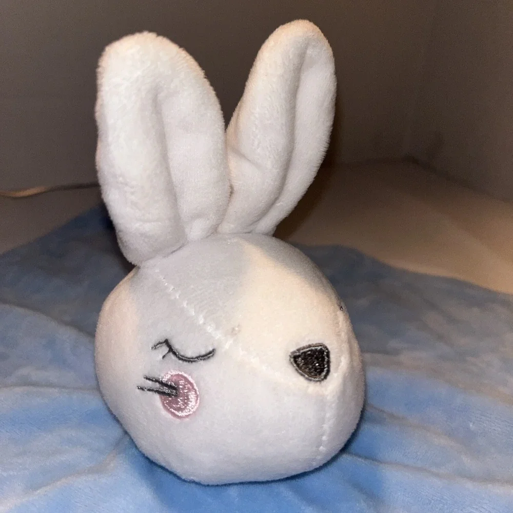 A D Sutton & Sons Bunny Security Blanket Baby Essentials Lovey Plush Rabbit Blue